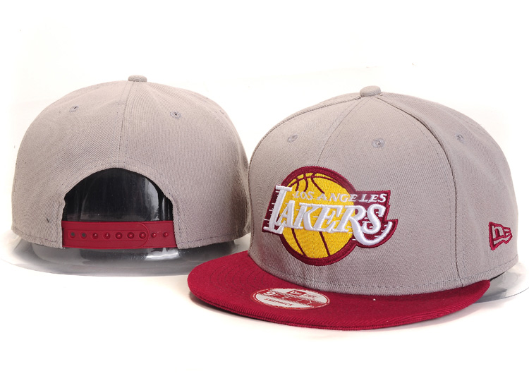 NBA Los Angeles Lakers NE Snapback Hat #102